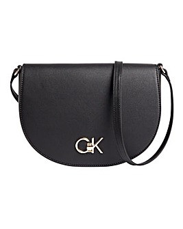 Calvin Klein Re Lock Saddle Bag