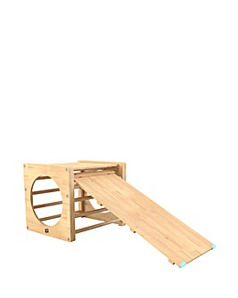 TP Active Tots Wooden Climbing Cube With Slide