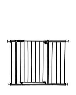 Hauck Close N Stop including 21cm Extension Safety Gate - Charcoal