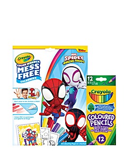 Crayola Spidey and His Amazing Friends Colour Wonder Bundle