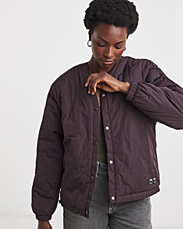 Vans Suffolk Cheetah Check Pile Coat