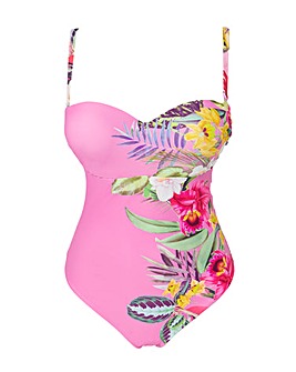 Figleaves Fiji Underwired Bandeau Swimsuit