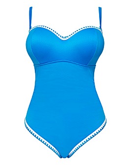Figleaves Frida Underwired Bandeau Swimsuit