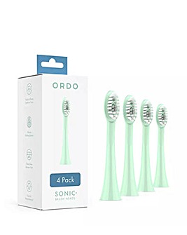 Ordo Sonic+ Brush Heads 4 Pack- Mint
