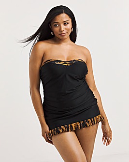 Non Wired Padded Bandeau Swimdress