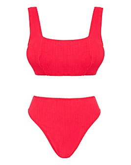 Mix and Match Crinkle Bikini Set