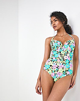 Mix And Match Padded Underwired Plunge Swimsuit