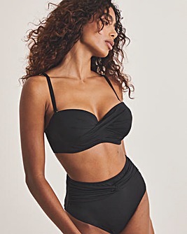 MAGISCULPT Medium Control Twist Front High Waist Bikini Bottoms