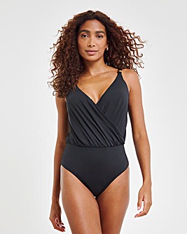 MAGISCULPT Twist Front Tummy Control Blouson Swimsuit