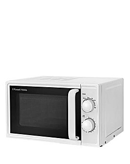 Russell Hobbs RHM1725 Textures 17L White Compact Manual Microwave