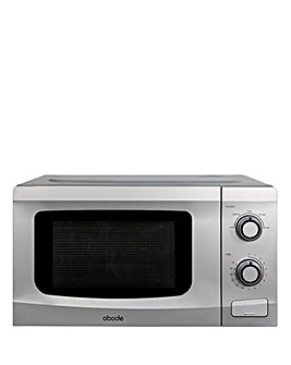 Abode AMM2001S 20L Silver Manual Microwave