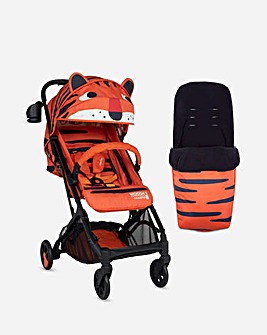 Cosatto Woosh 3 Stroller Including Footmuff - Tomkin Tiger