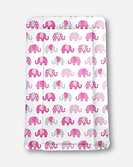 My Babiie Billie Faiers Nelly the Elephant Changing Mat - Pink