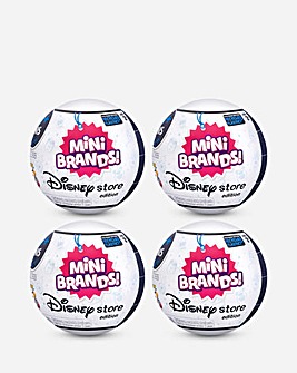 5 Surprise Mini Brands Disney Store 4 Pack
