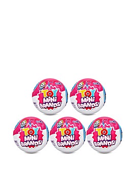 5 Surprise Toy Mini Brands Series 2 Capsule Collectible Toy 5 Pack By Zuru