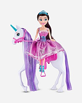 ZURU Sparkle Girlz Princess with Horse Set