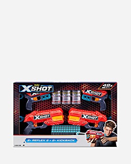 X-SHOT Kickback Combo Blaster Pack