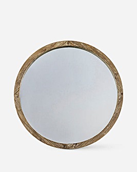 Tunstall Mirror Round Large Natural