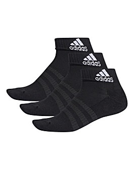adidas 3 Pack Cushion Ankle Socks