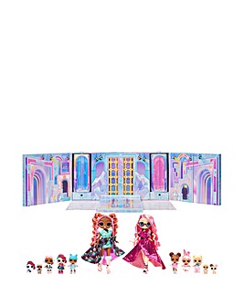 LOL Surprise OMG Fashion Show Mega Runway Playset with 12 Dolls and 80 Surprises
