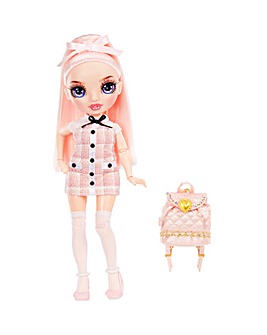 Rainbow High Jr High Bella Parker- 9-in PINK Fashion Doll with Doll Accessories