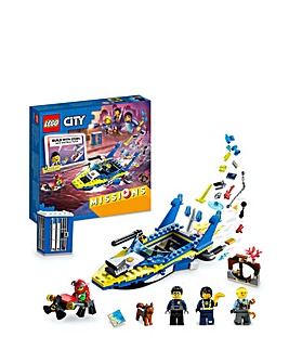 LEGO City Water Police Detective Missions Set with App 60355