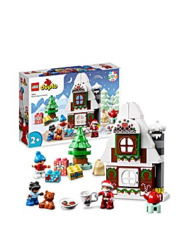 LEGO DUPLO Santa's Gingerbread House Toy for Toddlers 10976