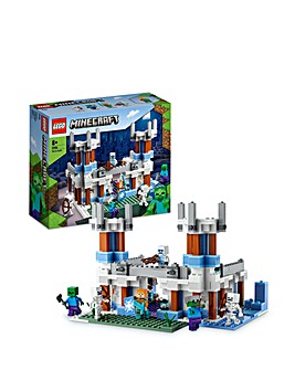 LEGO Minecraft The Ice Castle Toy with Zombie Figures 21186