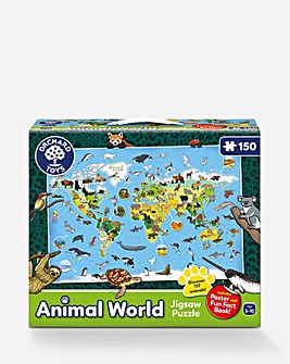 Orchard Toys Animal World Puzzle Game