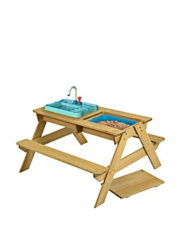 TP Picnic Bench with Pump & Play Working Tap