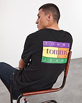 Tommy Jeans Flag Back Printed T-Shirt