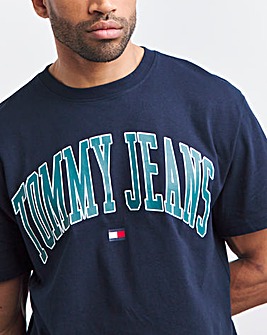 Tommy Jeans Large Varsity Logo T-Shirt