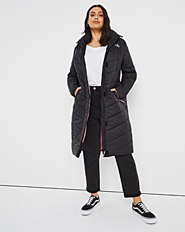 Snowdonia Black Long Length Thinsulate Jacket