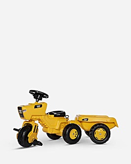CAT Trio Tractor with Electronic Steering Wheel and Detachable Trailer
