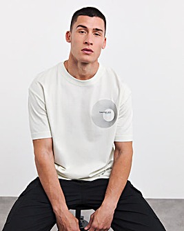 Calvin Klein Jeans Circle Logo T-Shirt Ice