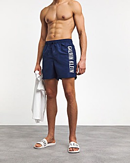 Calvin Klein Side Logo Swimshort Navy