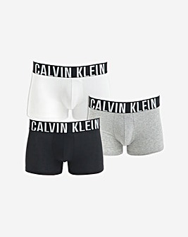 Calvin Klein 3 Pack Bold Logo Trunks