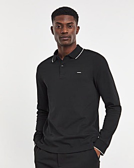 Calvin Klein Long Sleeve Polo Shirt