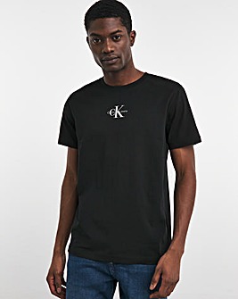 Calvin Klein Monotype Logo Black T-Shirt