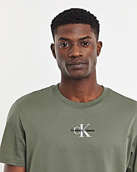 Calvin Klein Monotype Logo Olive T-Shirt