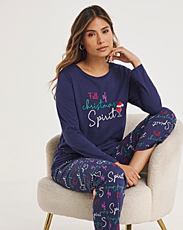 Pretty Secrets Value Christmas Spirit Pyjama Set