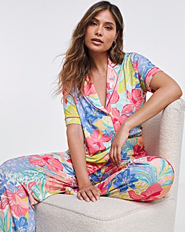 Figleaves Camelia Button Through Pyjama Set