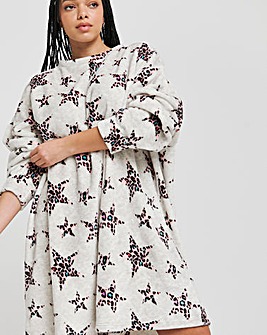 Pretty Secrets Value Fleece Oversized Lounge Dress