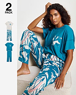 Pretty Secrets Value 2 Pack Pyjama Sets