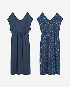 Pretty Secrets (2 Pack) Christmas Value Maxi Nighties