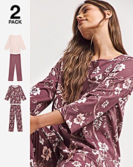 Pretty Secrets Value 2 Pack Pyjama Sets