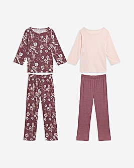 Pretty Secrets Value 2 Pack Pyjama Sets