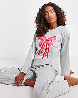 Pretty Secrets Christmas Value Long Sleeve Pyjama Set