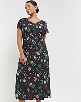 Pretty Secrets Christmas Value Maxi Nightie