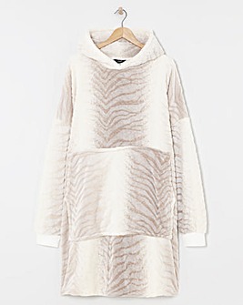 Pretty Secrets Oversized Hooded Lounge Dress